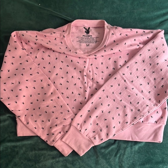 Pink Patterned Sweatshirt - Picture 4 of 4